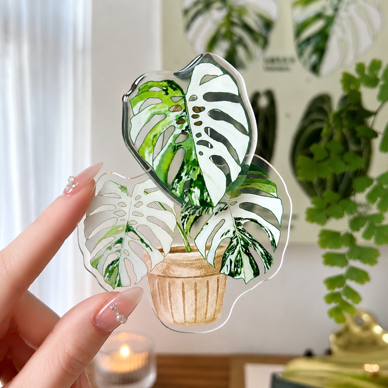 FridgeMuse Botanical Collection Rotatable Refrigerator Magnet